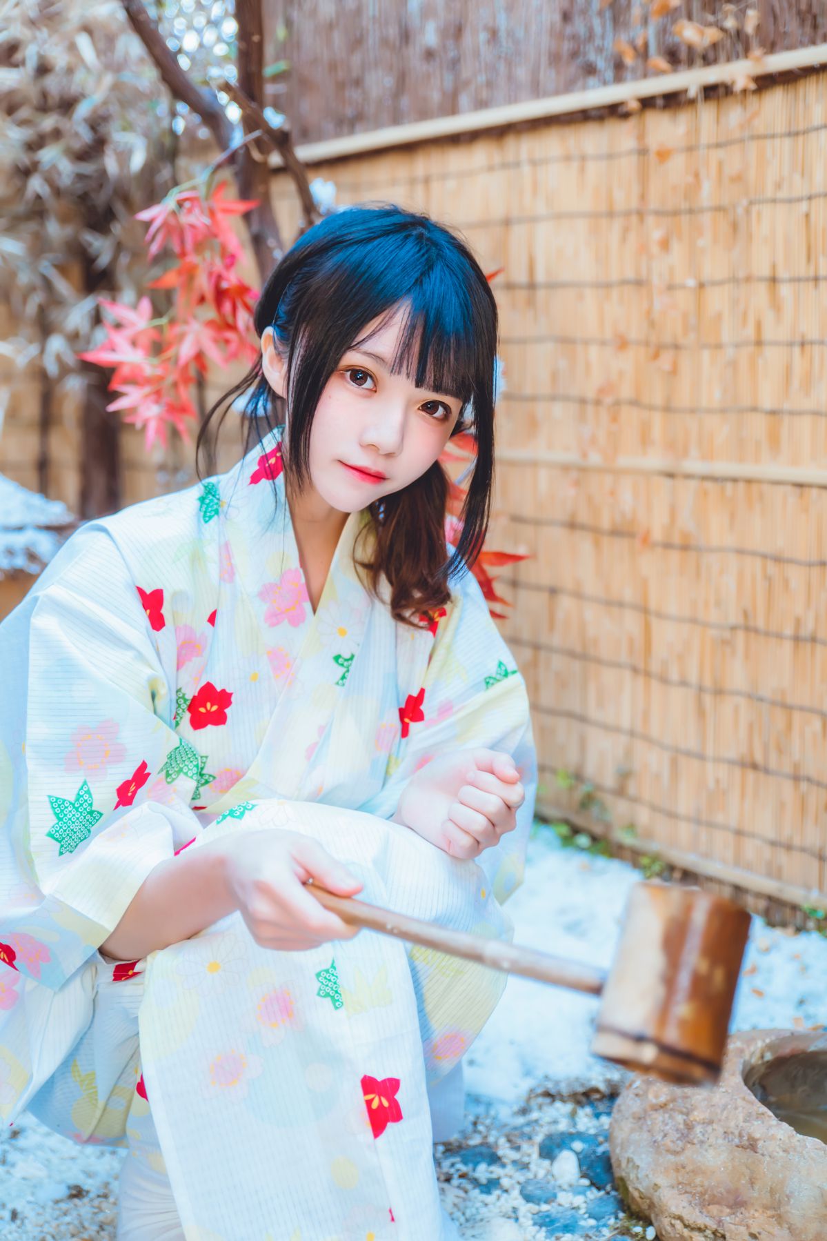 桜桃喵-小少女插图6