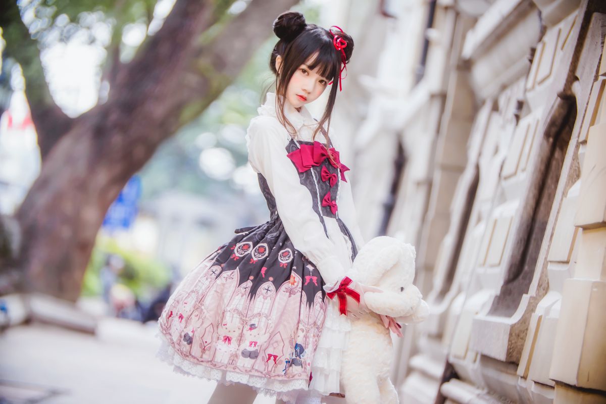 桜桃喵-小少女插图5