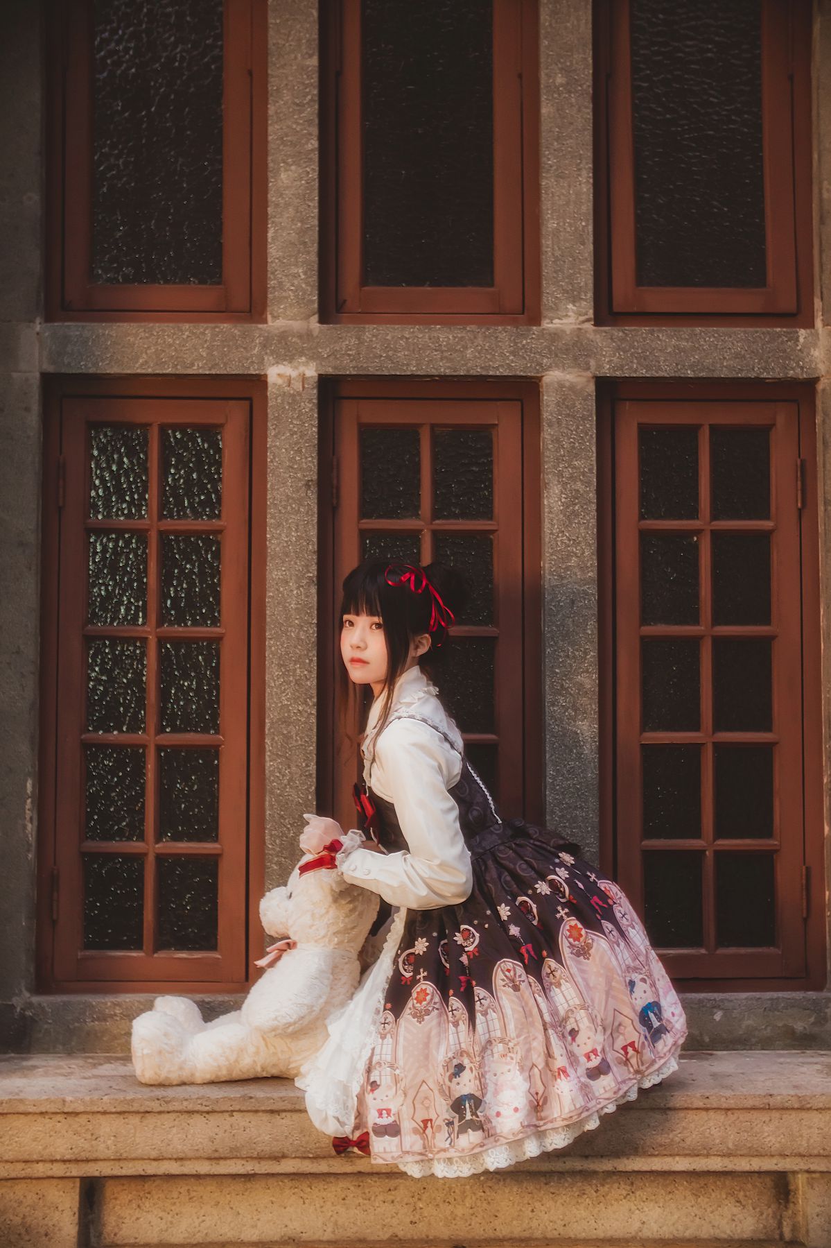 桜桃喵-小少女插图1