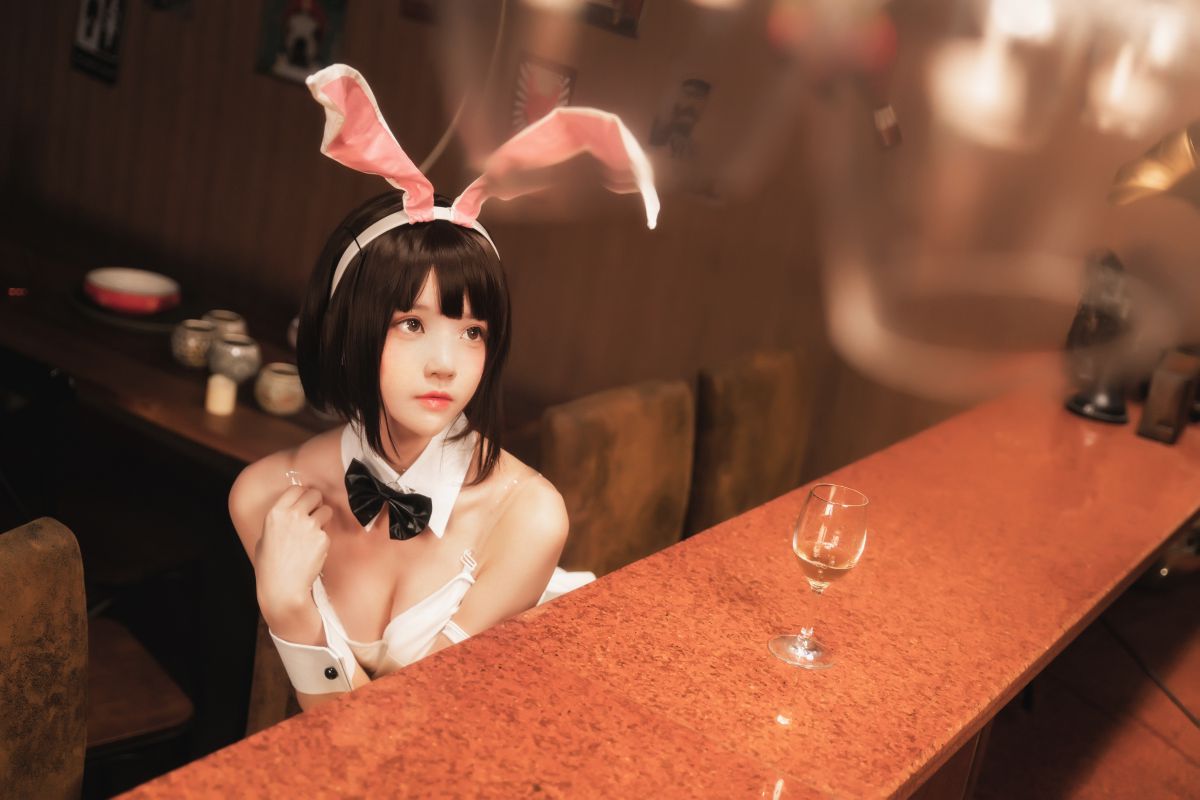 桜桃喵 – (加藤惠)兔女郎插图7