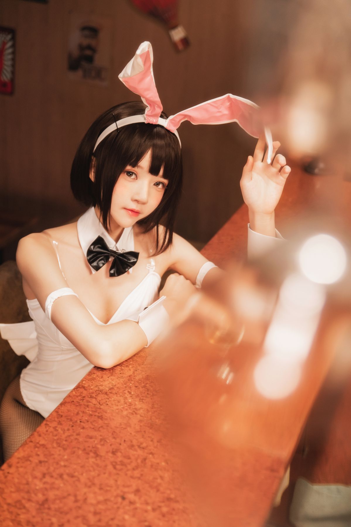 桜桃喵 – (加藤惠)兔女郎插图8