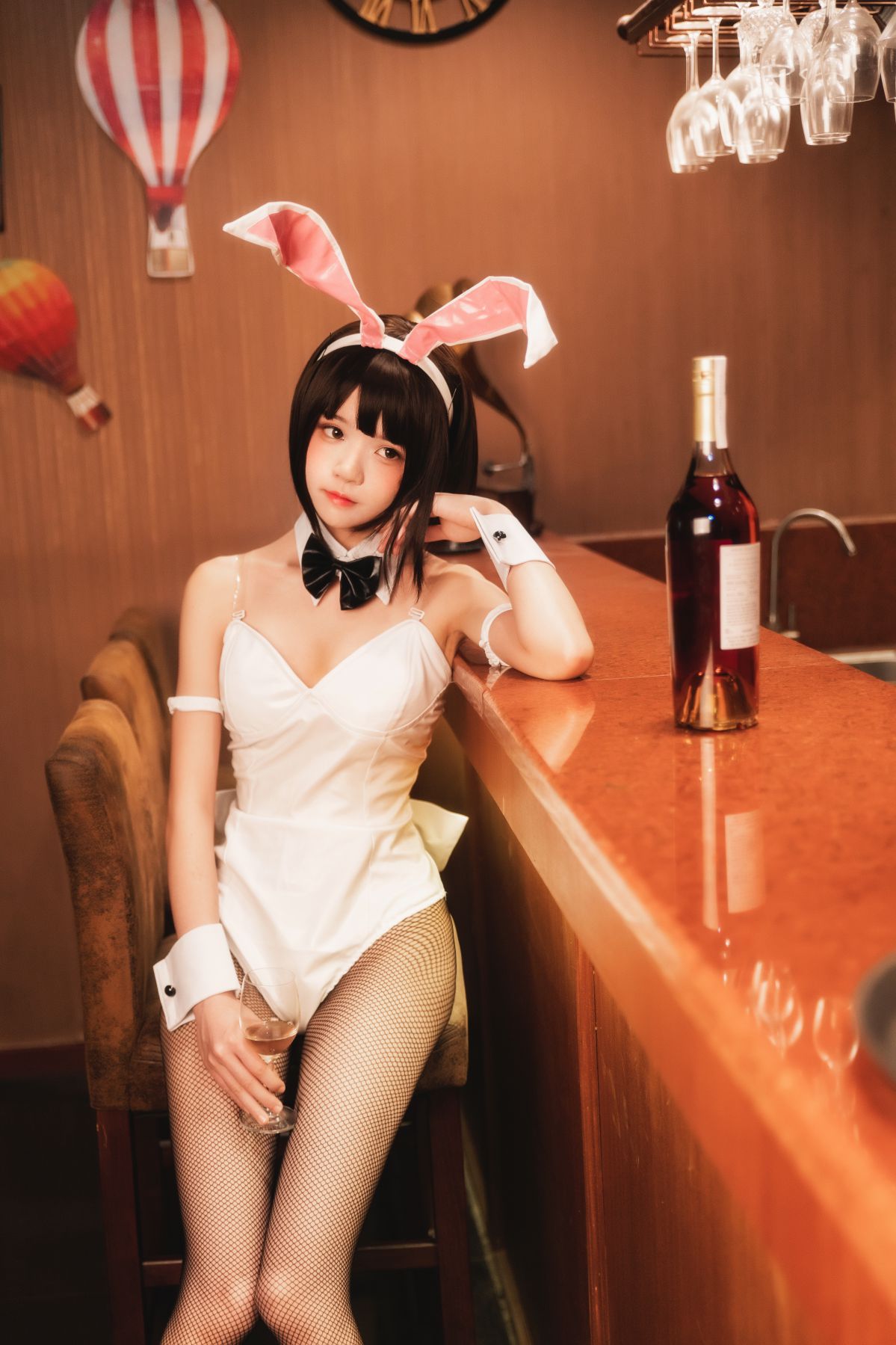 桜桃喵 – (加藤惠)兔女郎插图5