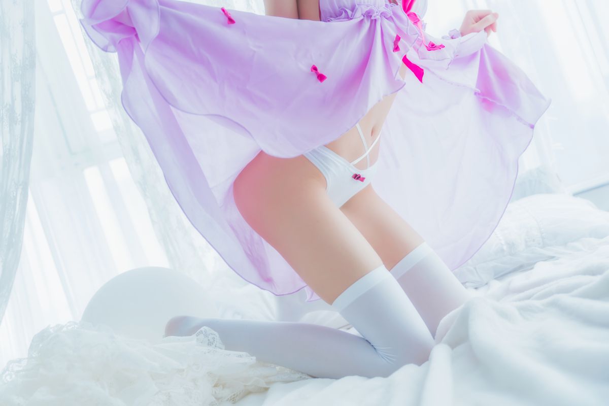 桜桃喵 – (加藤惠)小睡裙插图4