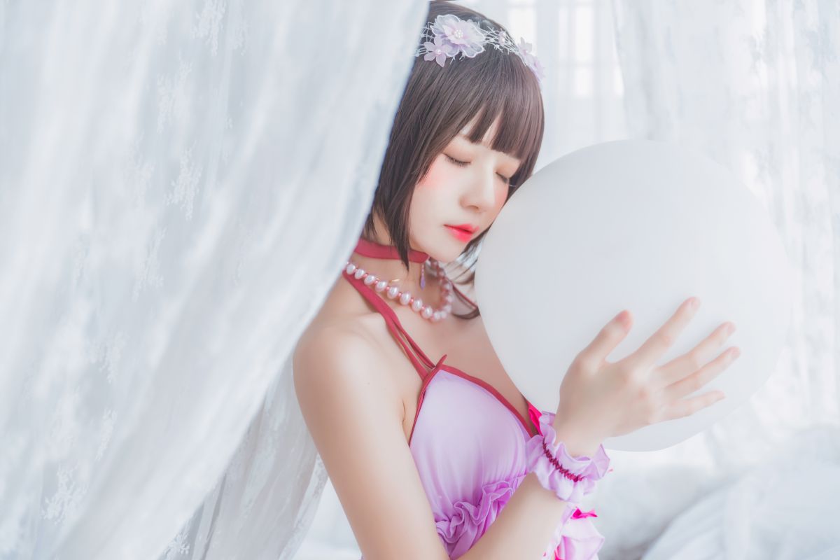 桜桃喵 – (加藤惠)小睡裙插图3
