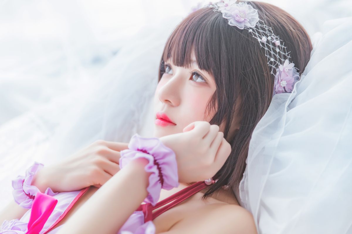 桜桃喵 – (加藤惠)小睡裙插图2