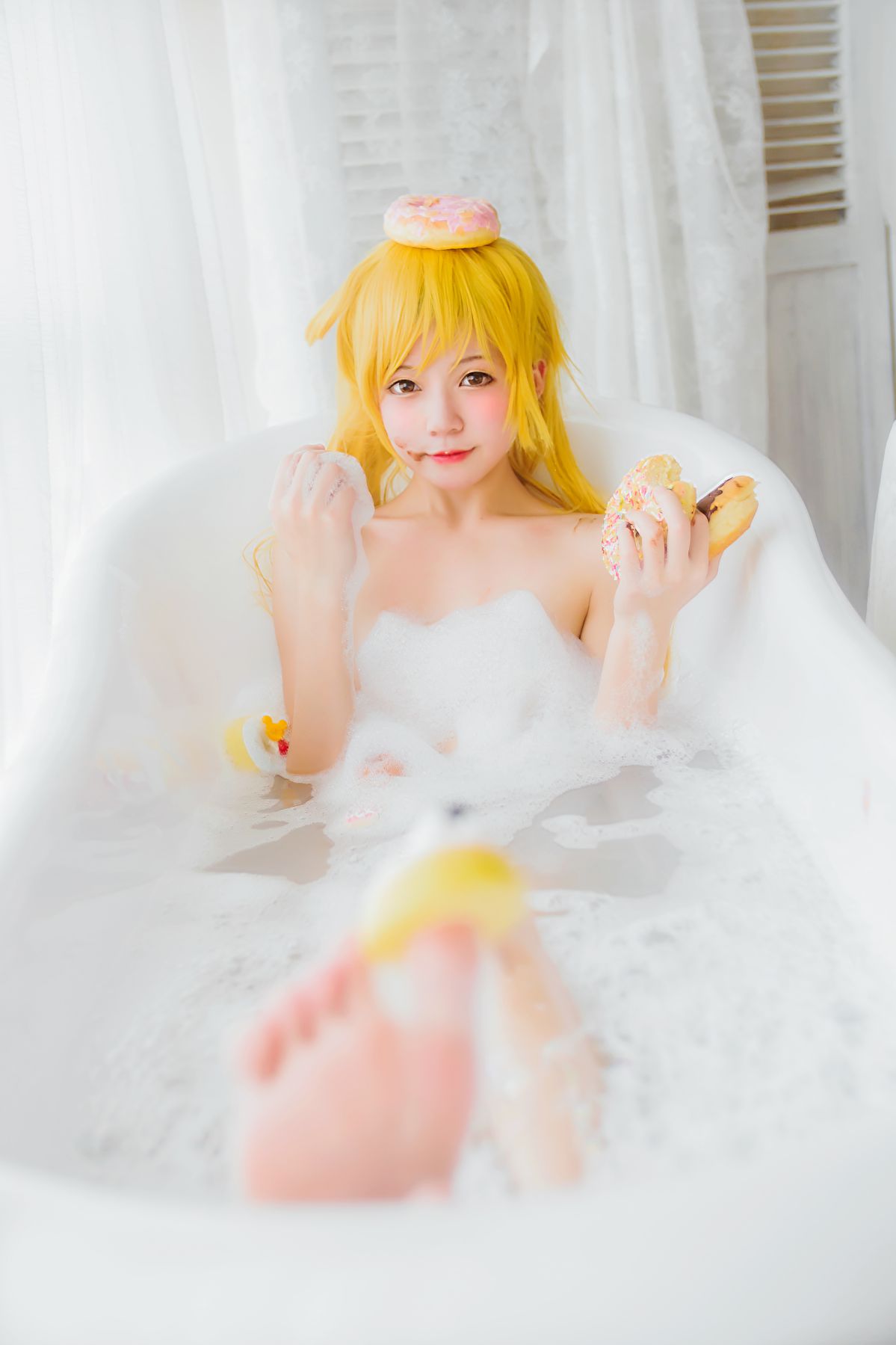 桜桃喵 – 小忍浴缸插图9