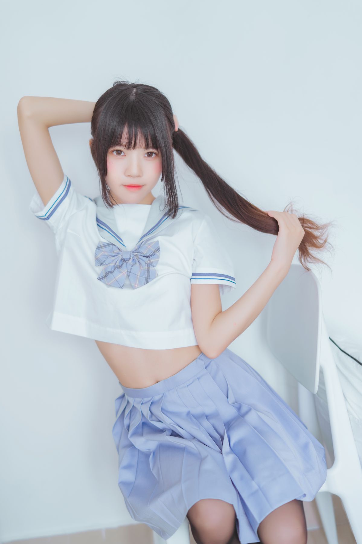 桜桃喵 – 校服黑丝插图8