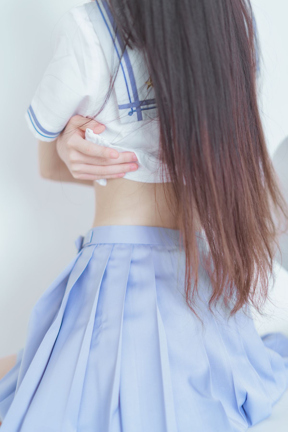 桜桃喵 – 校服黑丝插图5