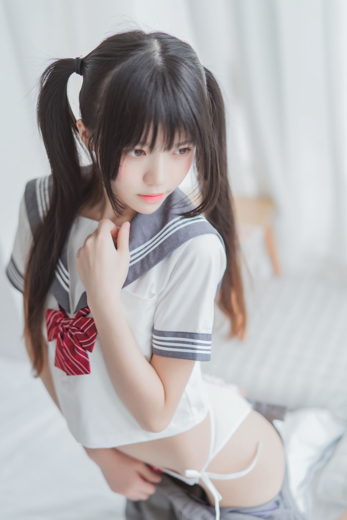 桜桃喵 – 心形胖次插图2