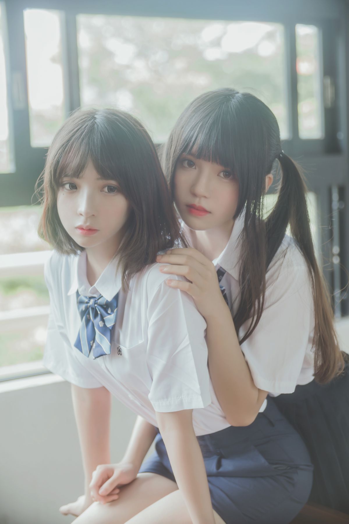 桜桃喵&疯猫ss – JK百合1插图7