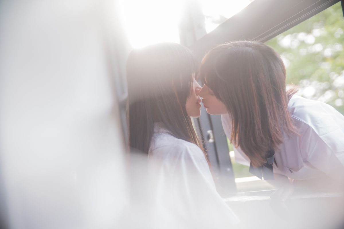 桜桃喵&疯猫ss – JK百合1插图2