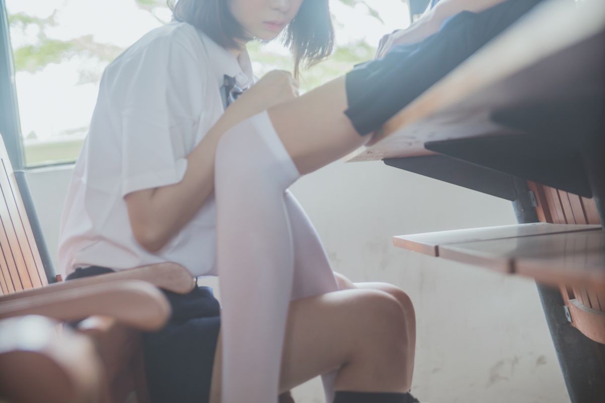桜桃喵&疯猫ss – JK百合1插图8