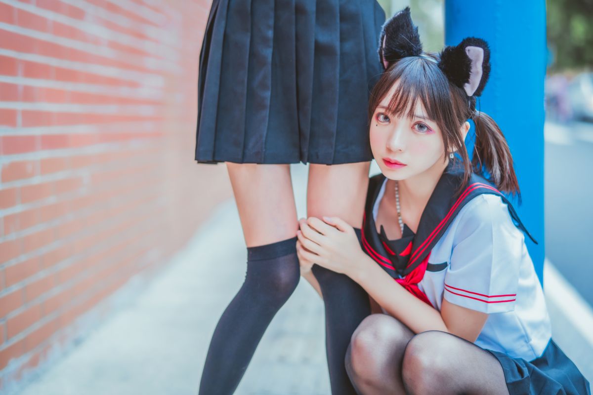桜桃喵&疯猫ss – JK百合2插图5
