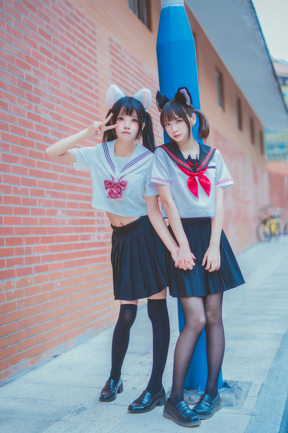 桜桃喵&疯猫ss – JK百合2插图2