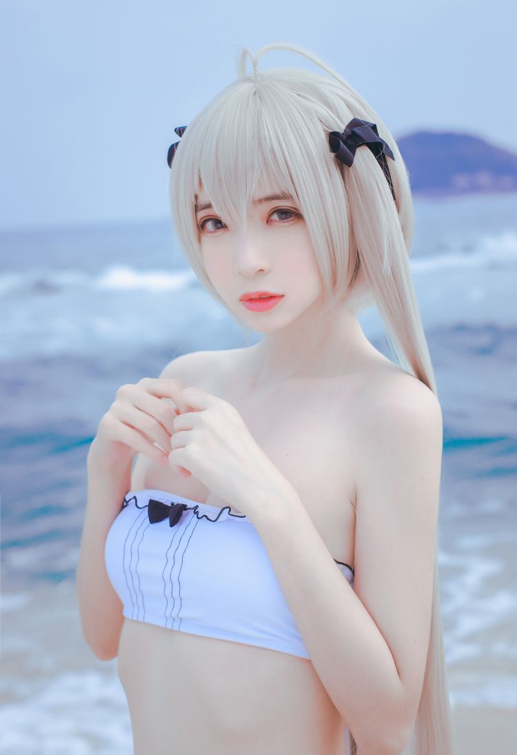 19-疯猫-海边的穹妹插图