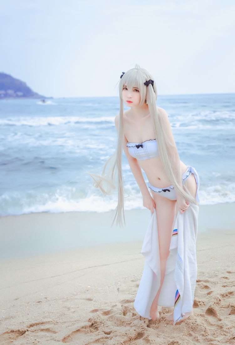 19-疯猫-海边的穹妹插图2
