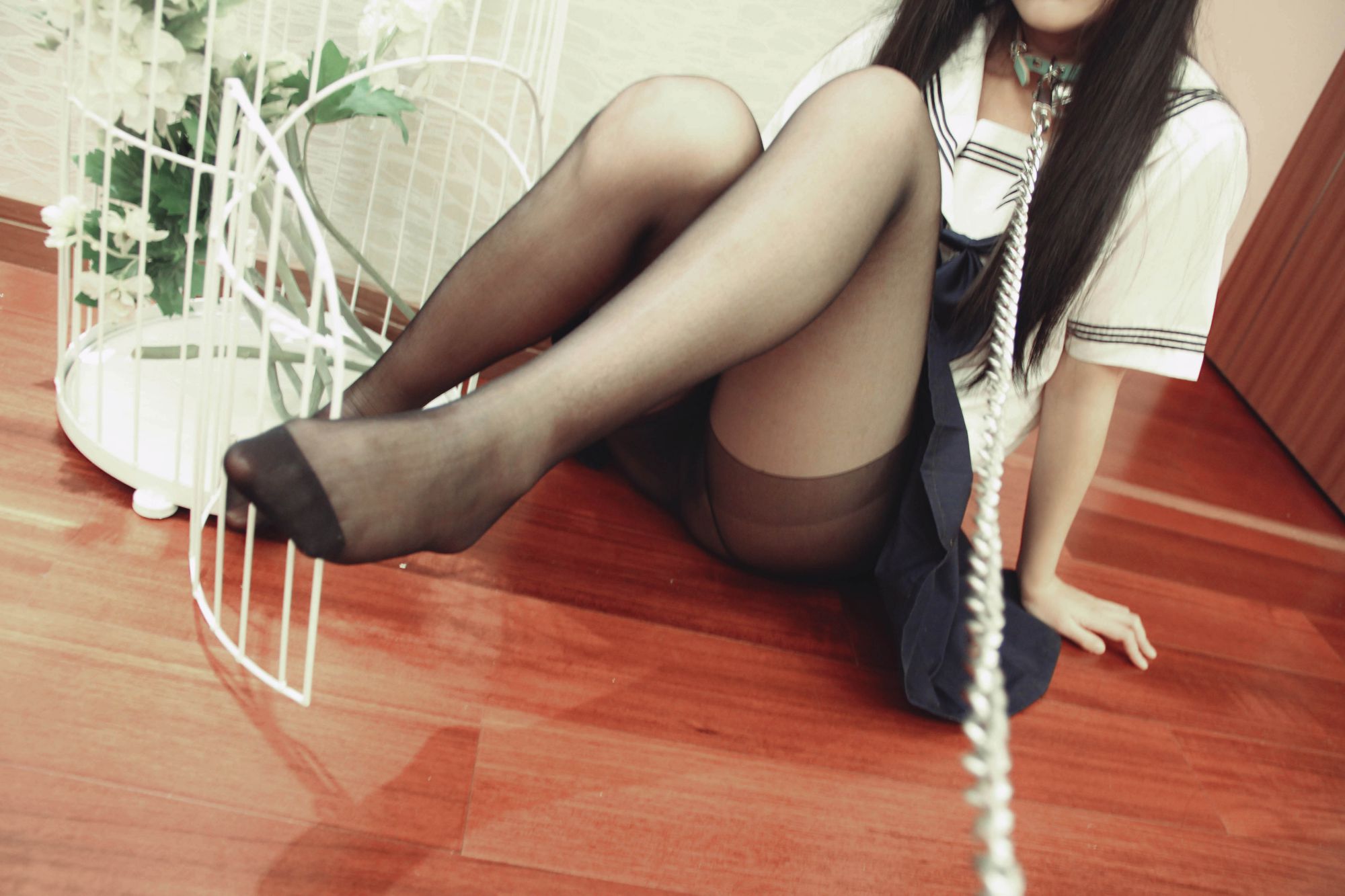 团子少女-黑丝母狗插图3