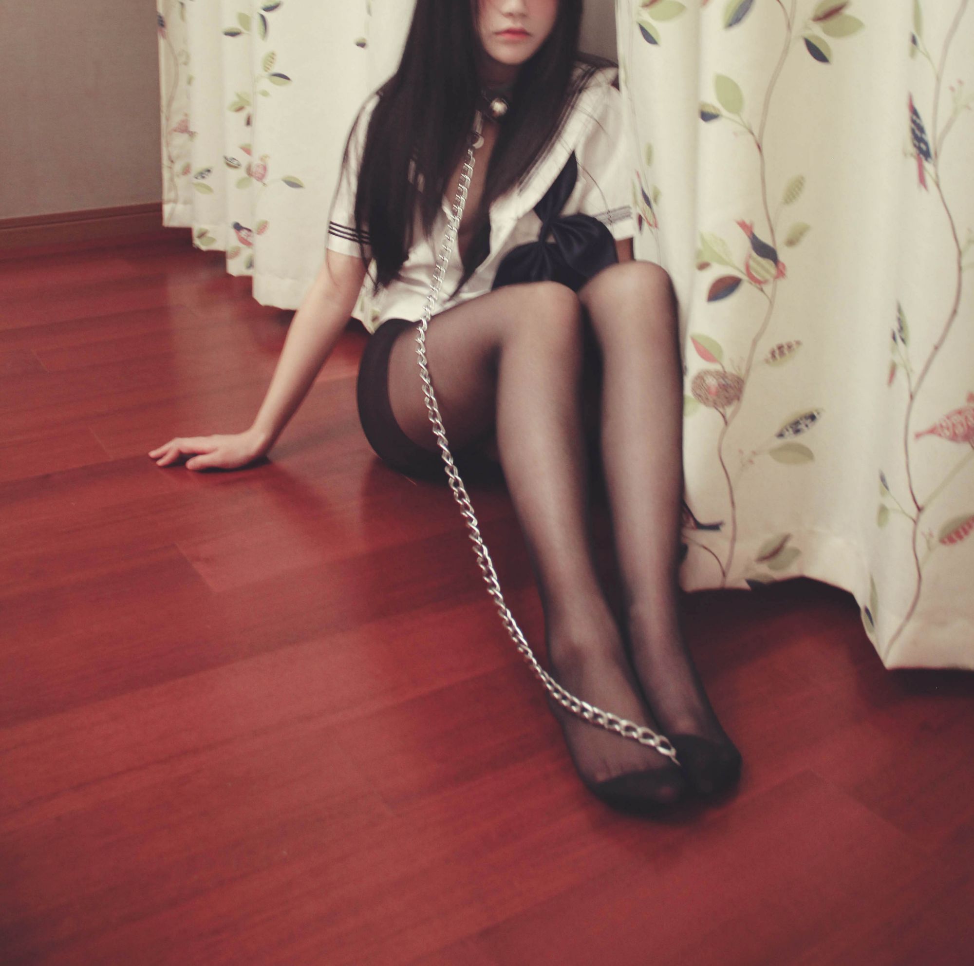 团子少女-黑丝母狗插图4