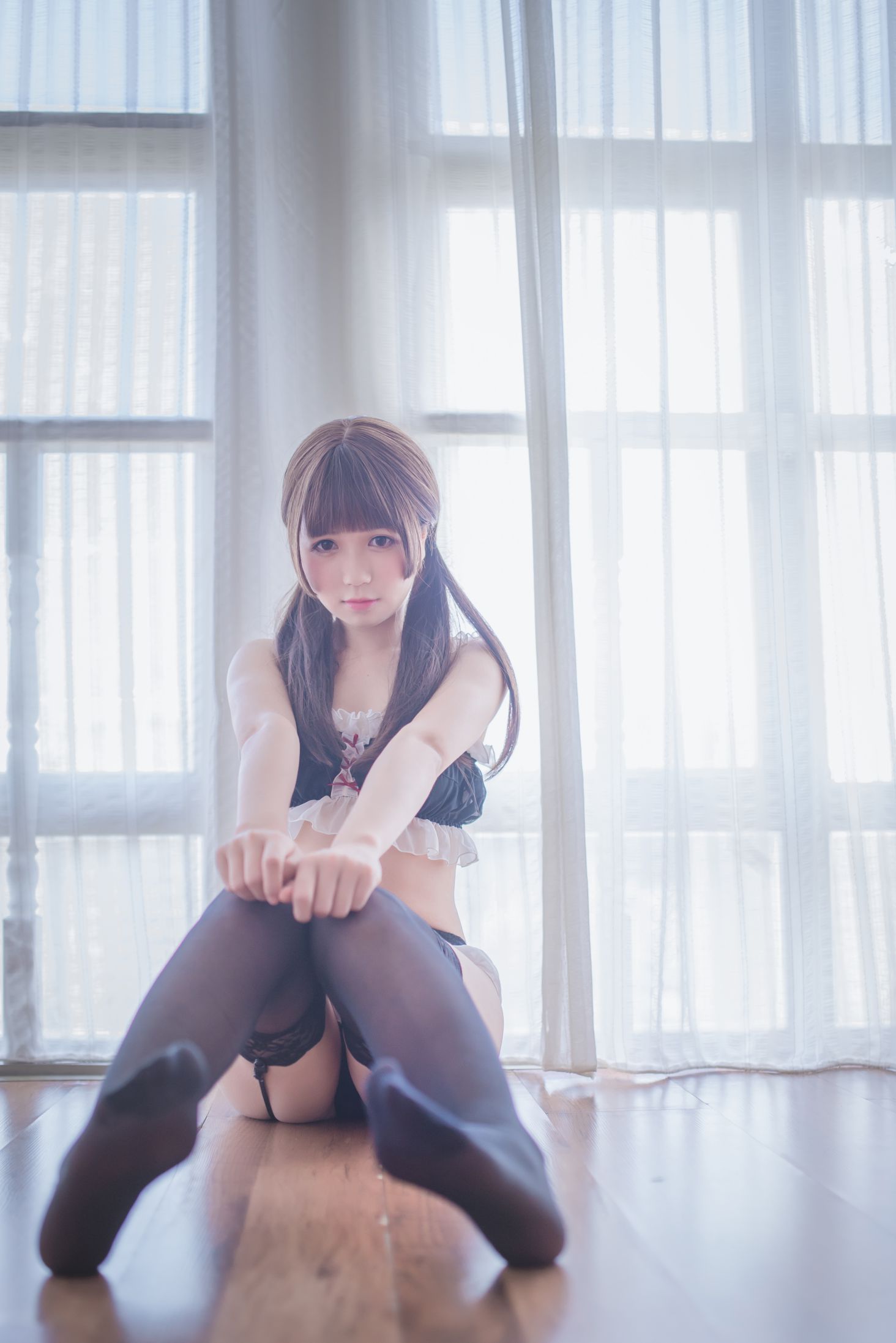 白金Saki-吊带袜私房插图7