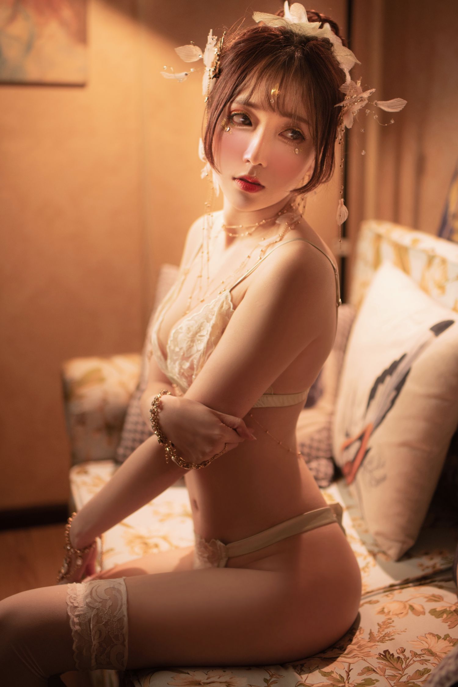 翎柒-白丝诱惑插图5