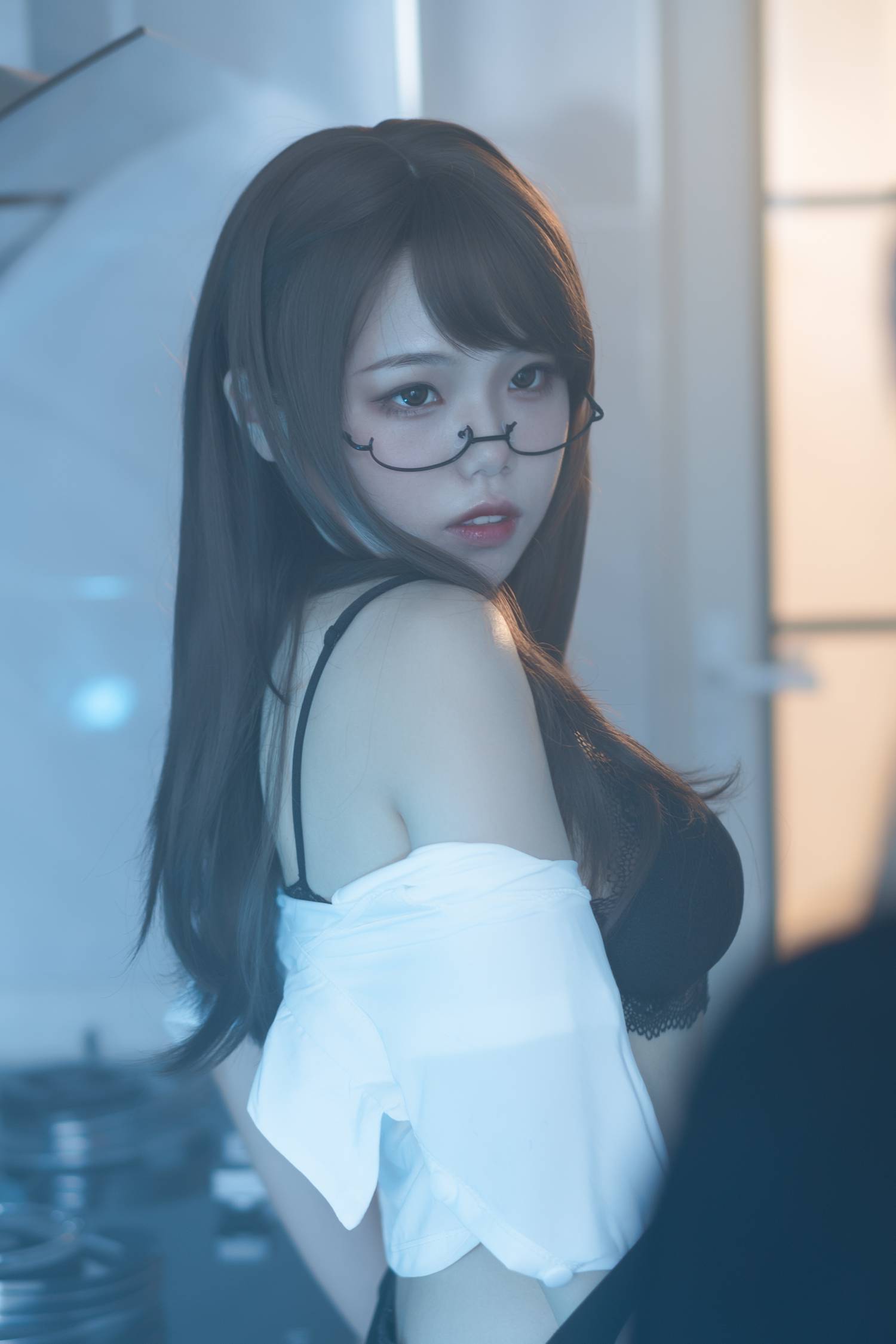 七月喵子-眼镜娘1号插图1