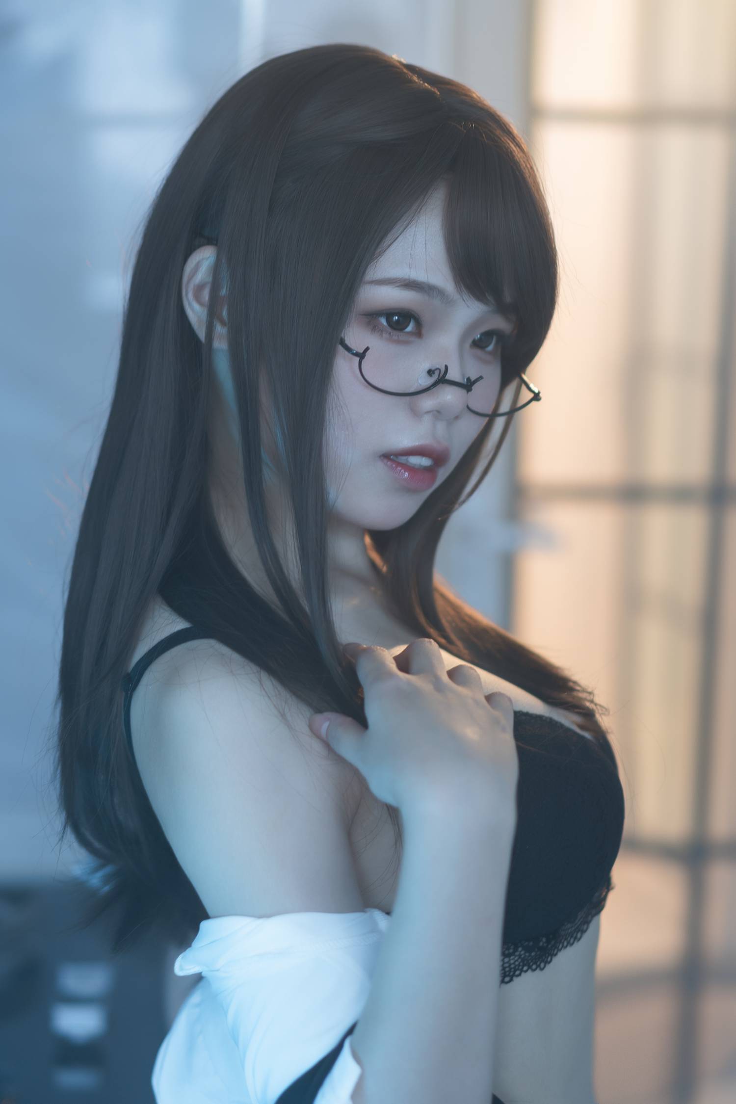 七月喵子-眼镜娘1号插图2