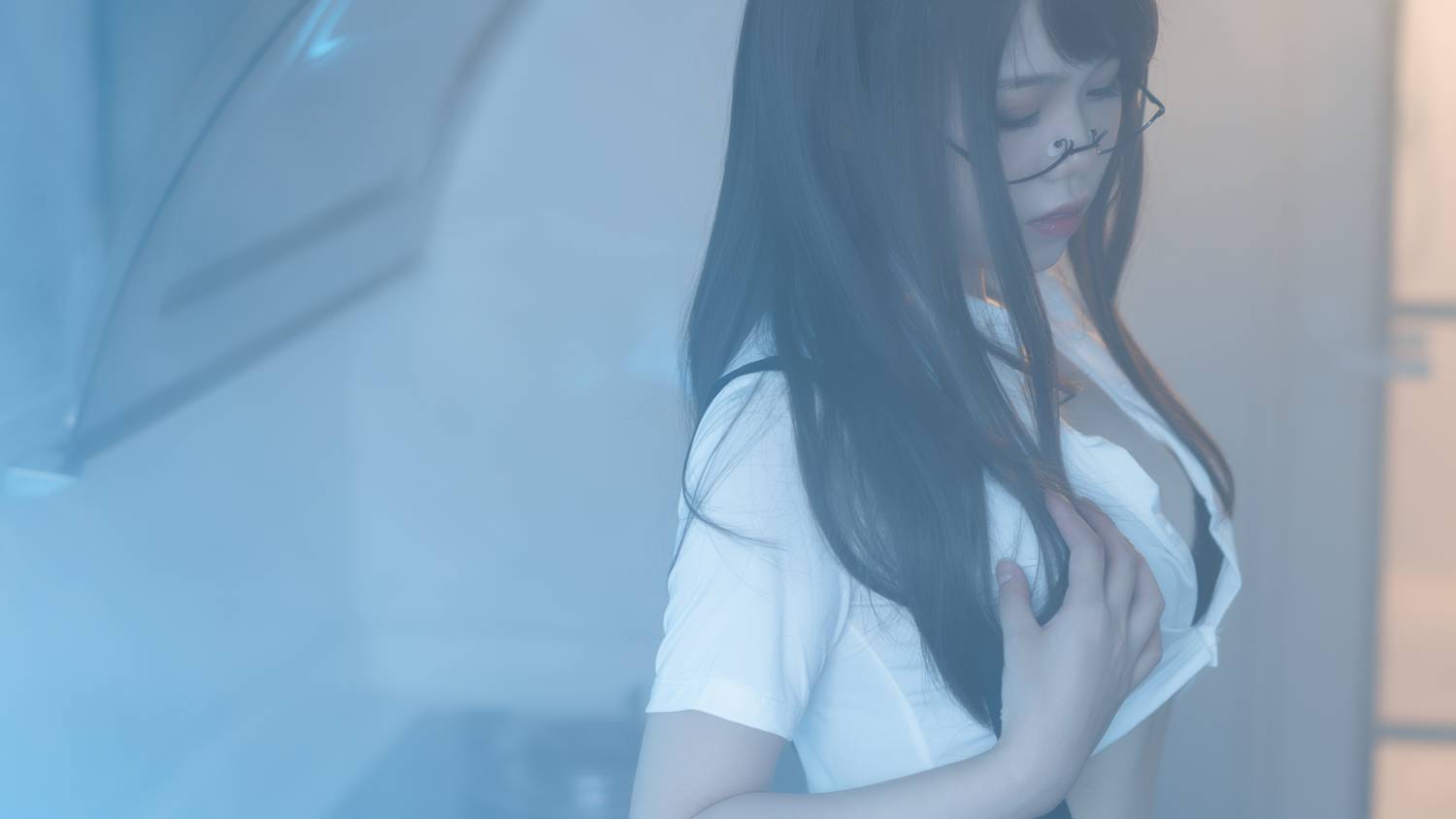 七月喵子-眼镜娘1号插图5
