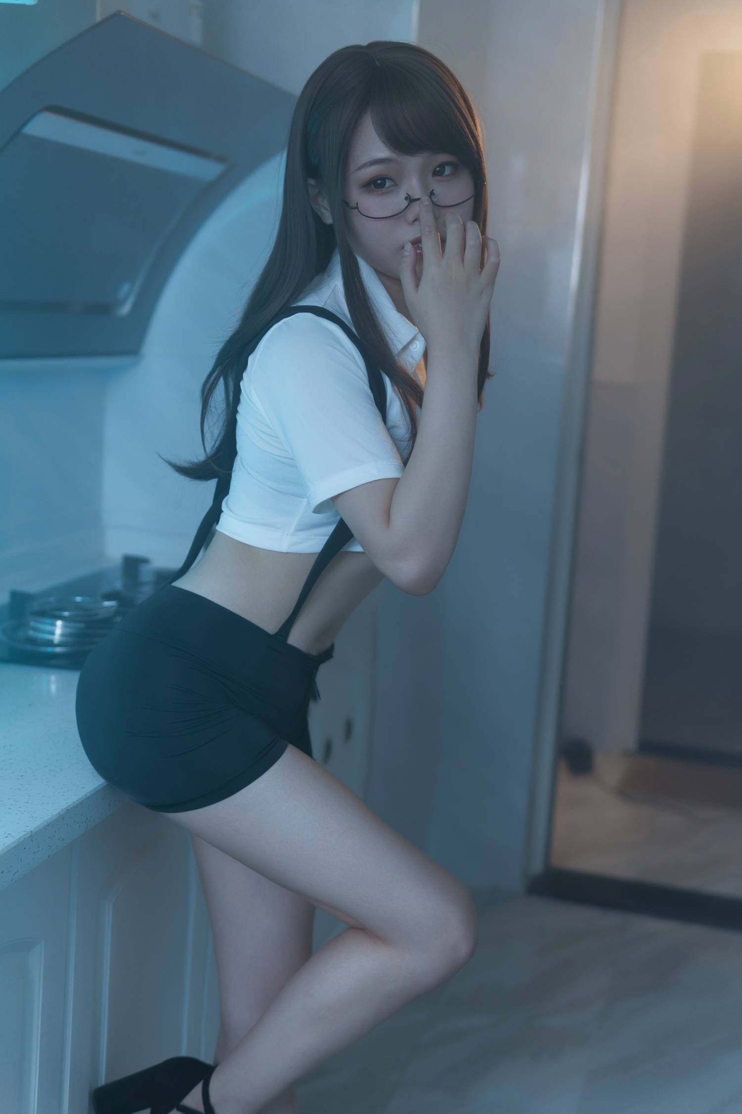 七月喵子-眼镜娘1号插图6