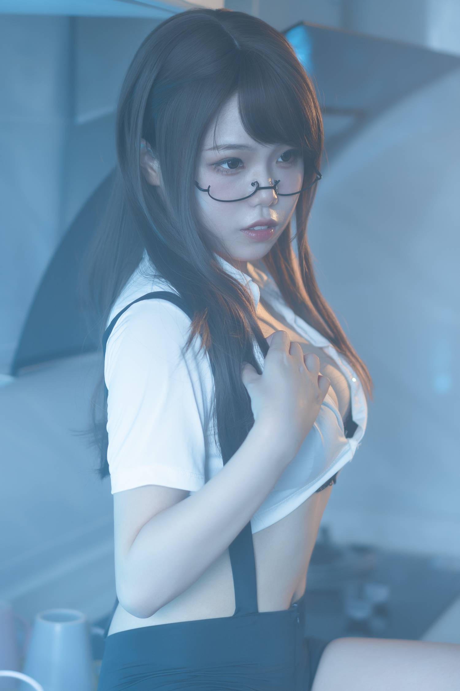 七月喵子-眼镜娘1号插图7