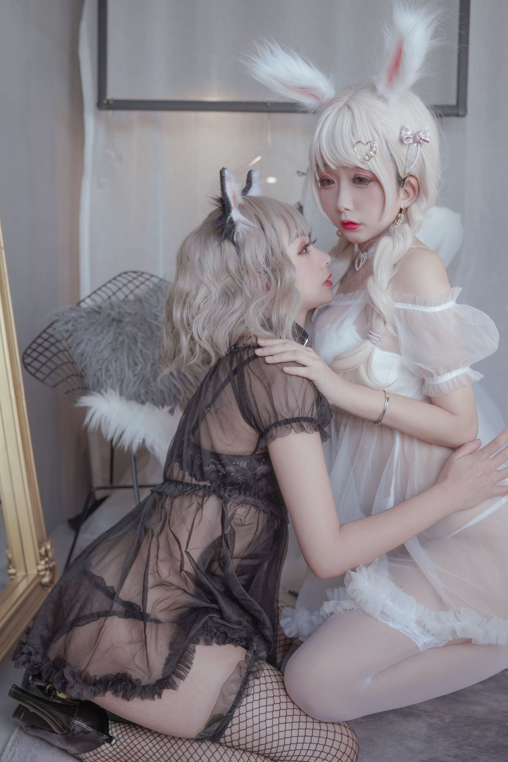 Cosplay日奈娇猫与兔插图6