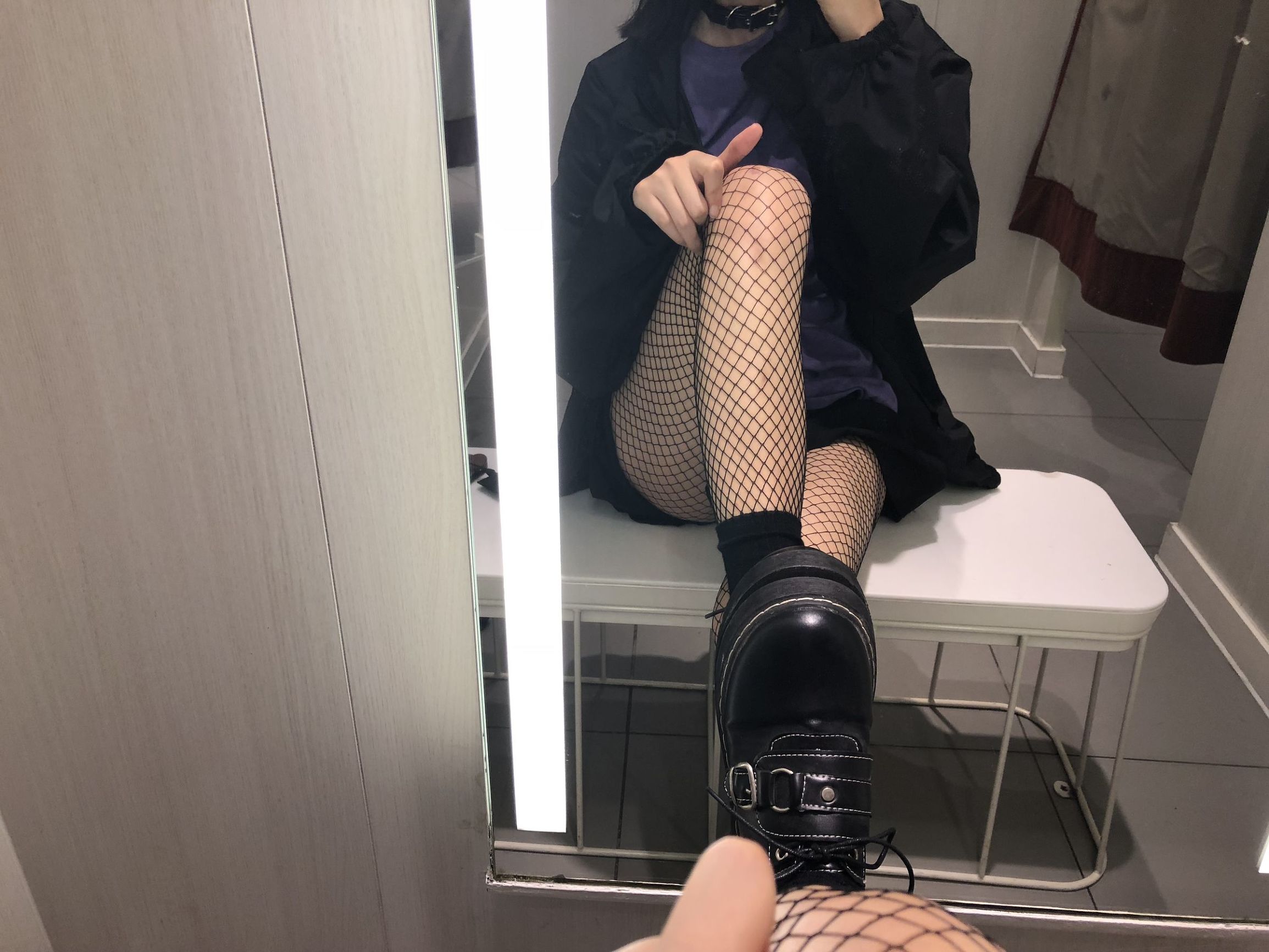 萌妹子眼酱大魔王w试衣间插图1