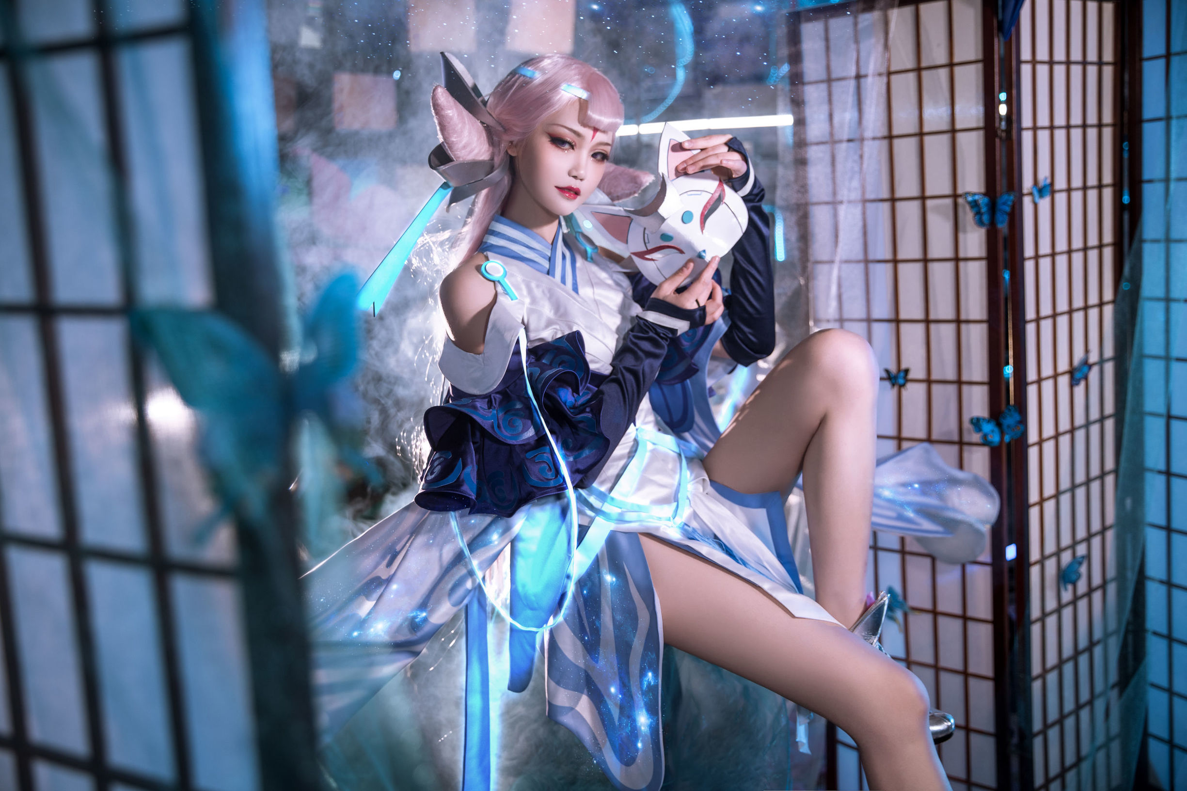 人气coser戚顾儿MIKI王者荣耀貂蝉插图7