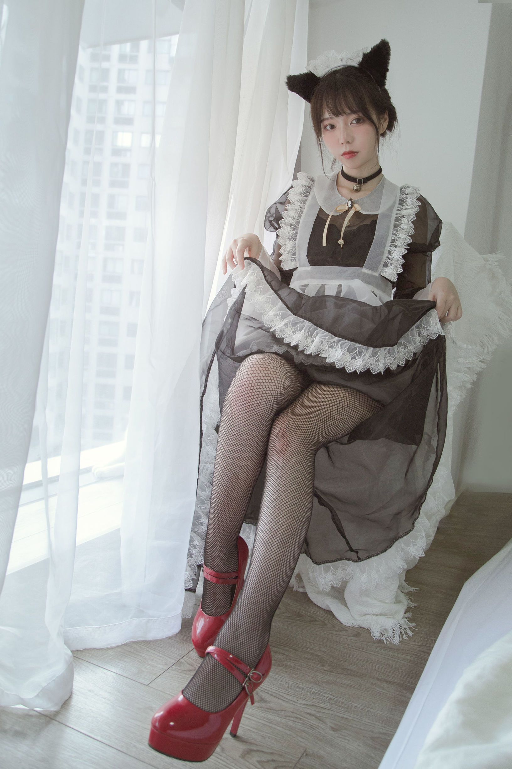 可爱妹子Fushii_海堂女仆插图4