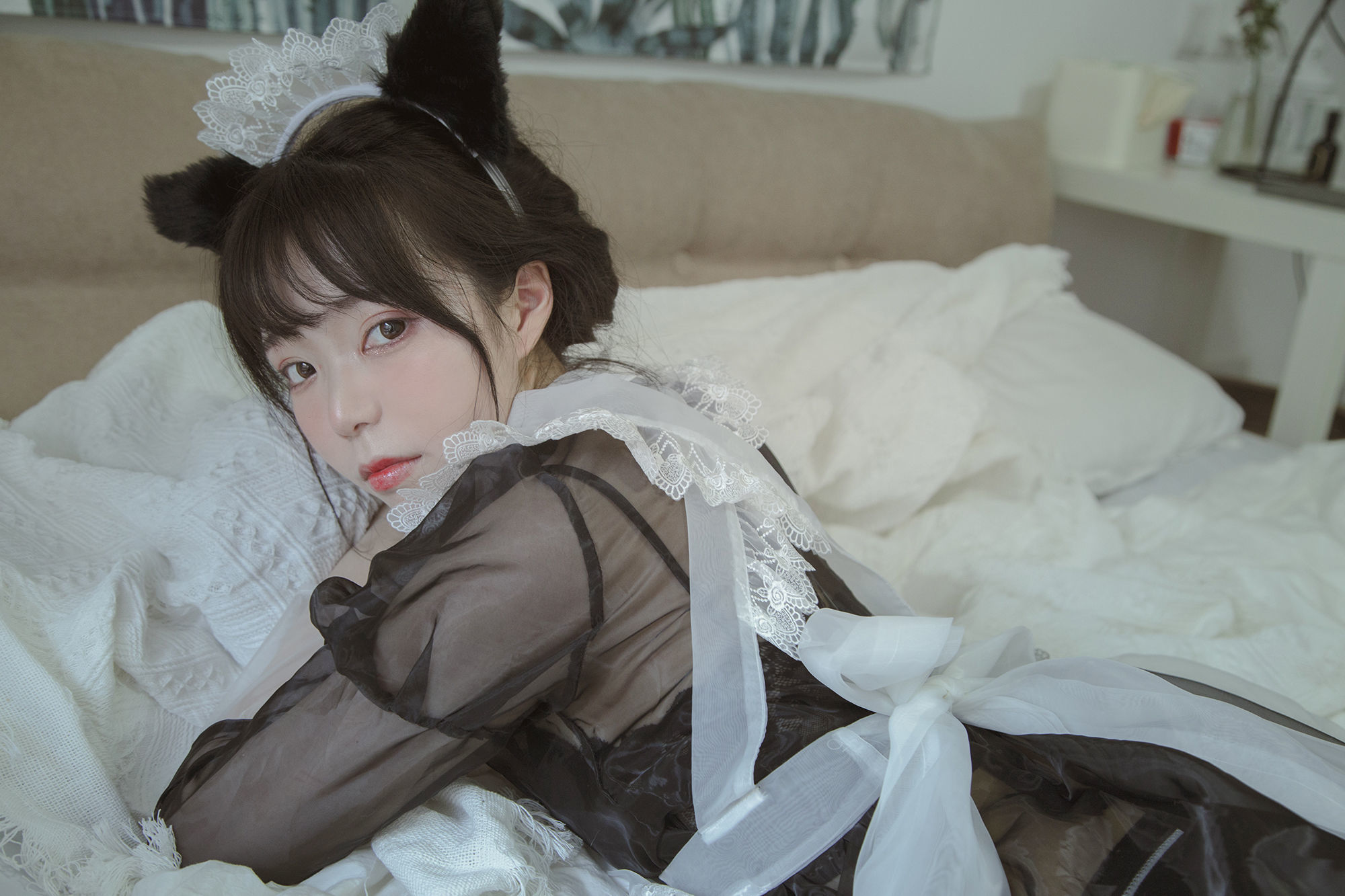 可爱妹子Fushii_海堂女仆插图6