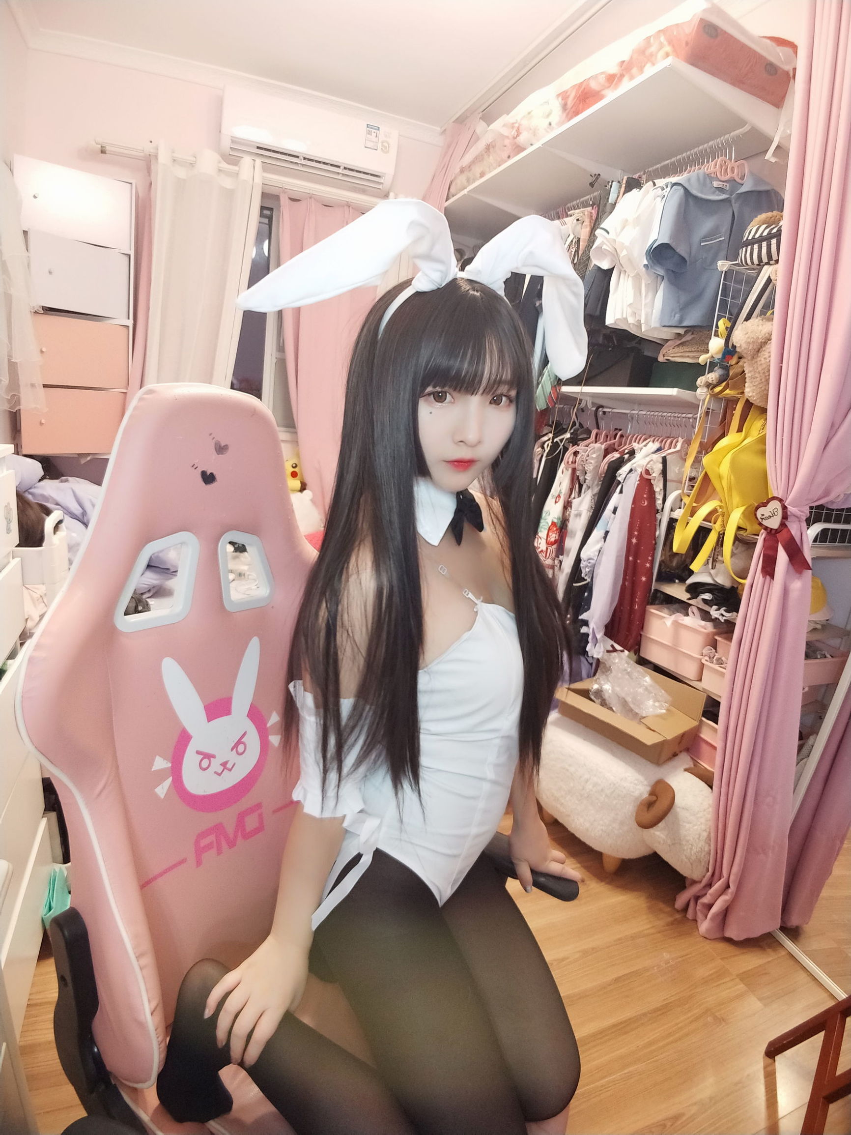 二次元美女古川kagura黑丝兔女郎插图8