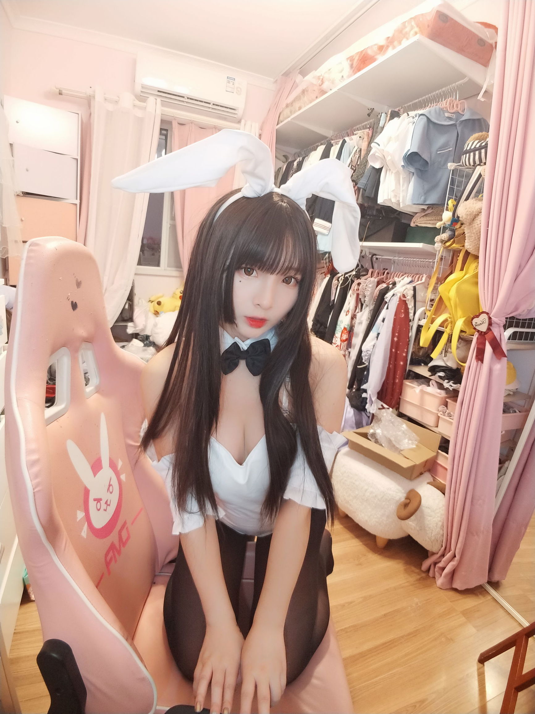 二次元美女古川kagura黑丝兔女郎插图5