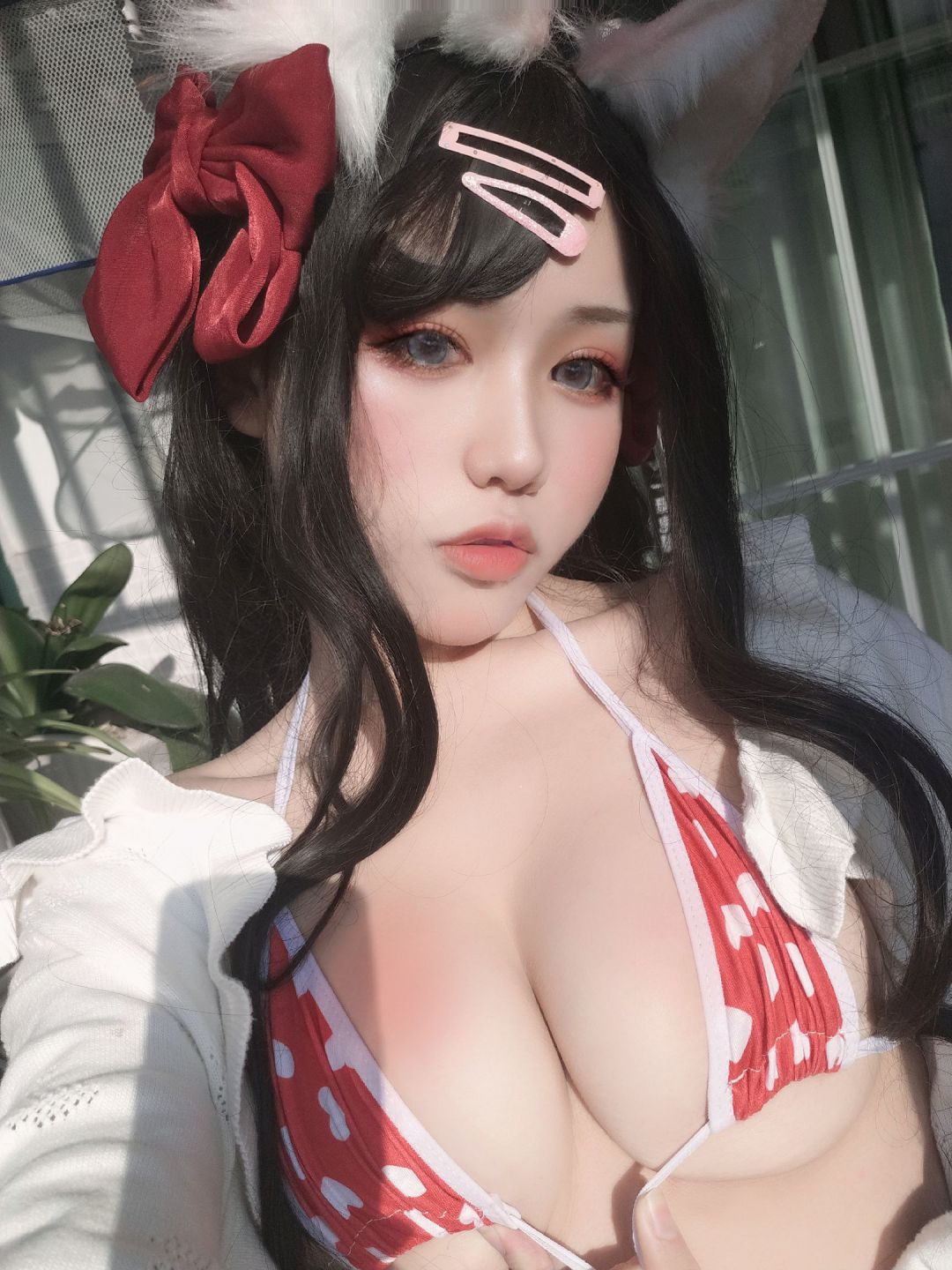 一笑芳香沁《窗与宠物猫》写真集插图8