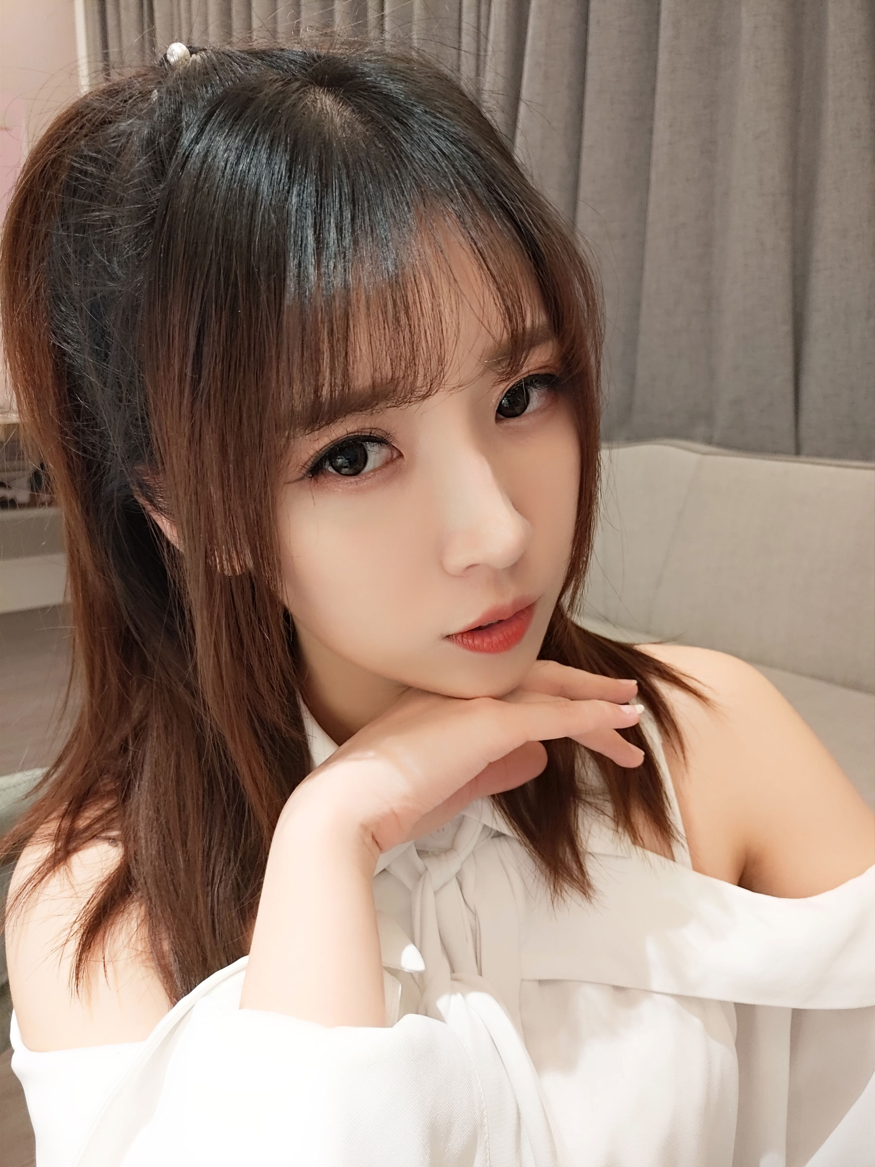 小女巫露娜–条纹提花白衬衣插图8