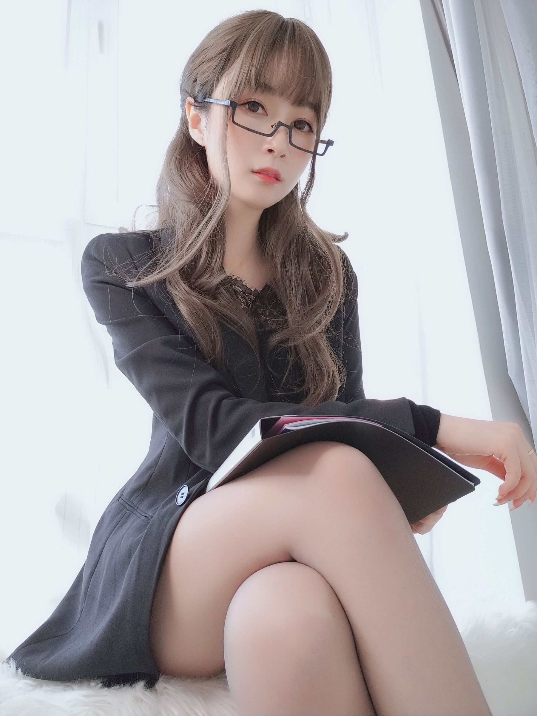 Coser小姐姐白银81–黑西服插图1