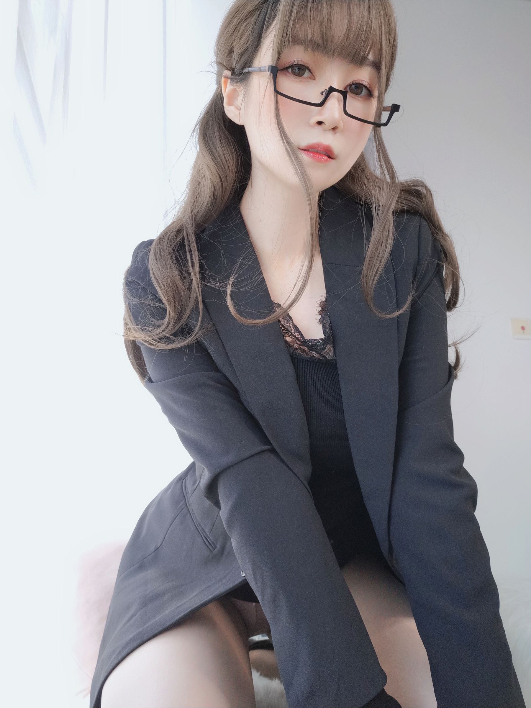 Coser小姐姐白银81–黑西服插图8