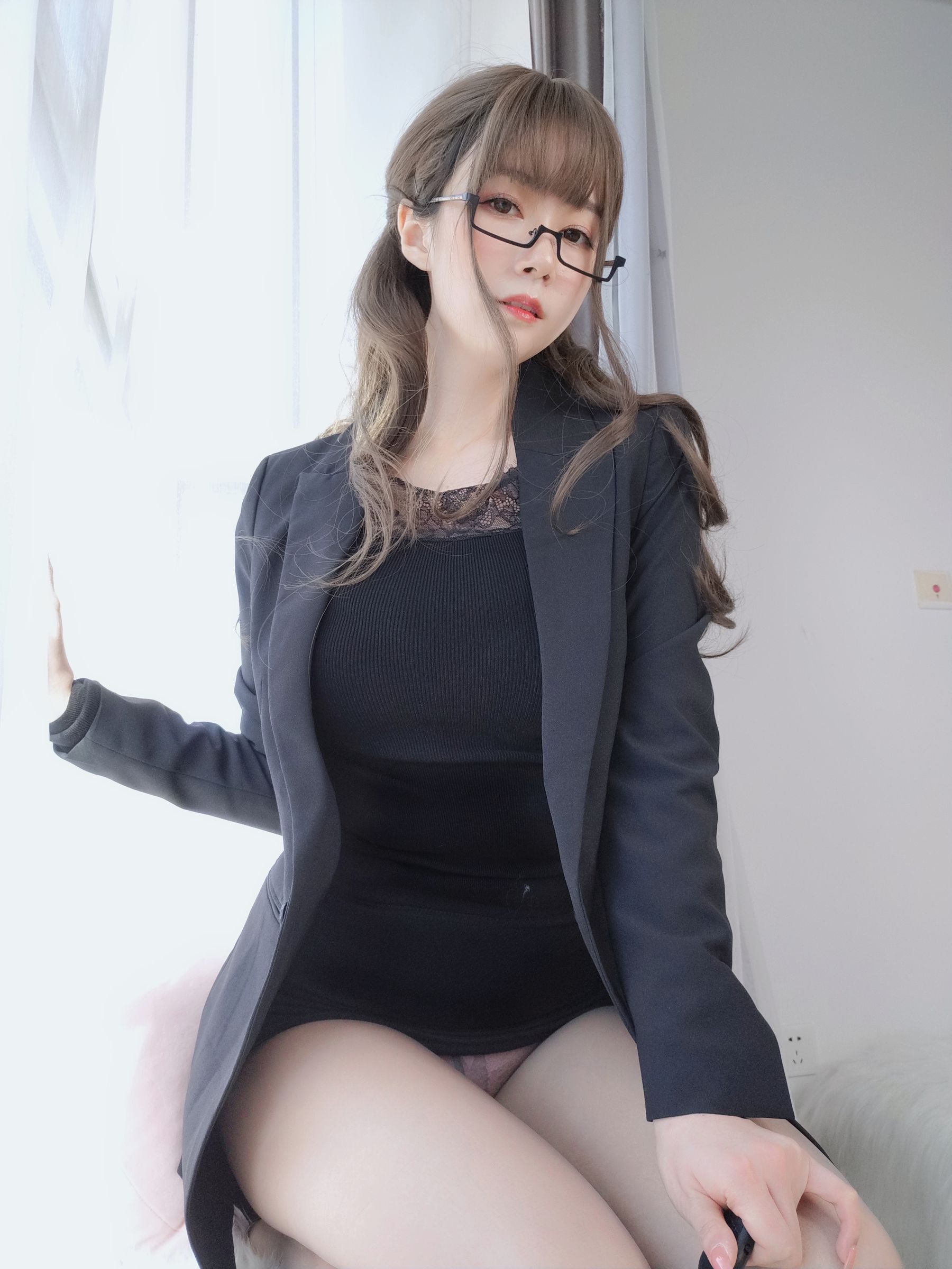 Coser小姐姐白银81–黑西服插图9