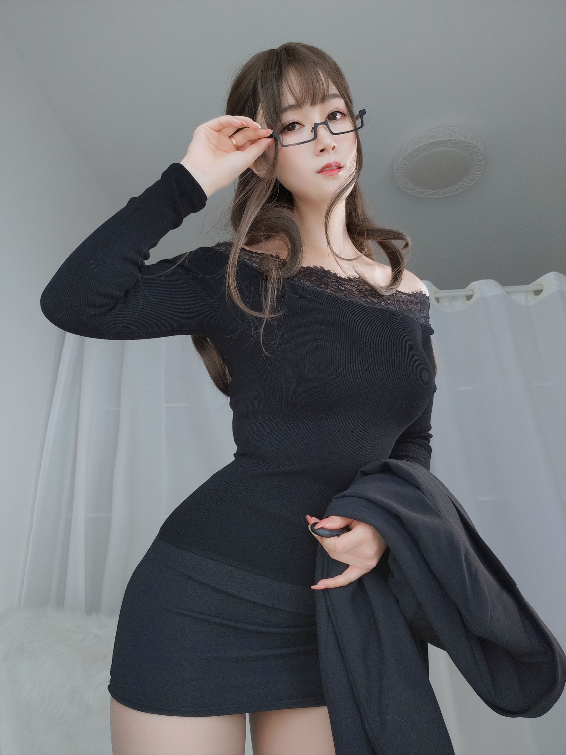 Coser小姐姐白银81–黑西服插图6
