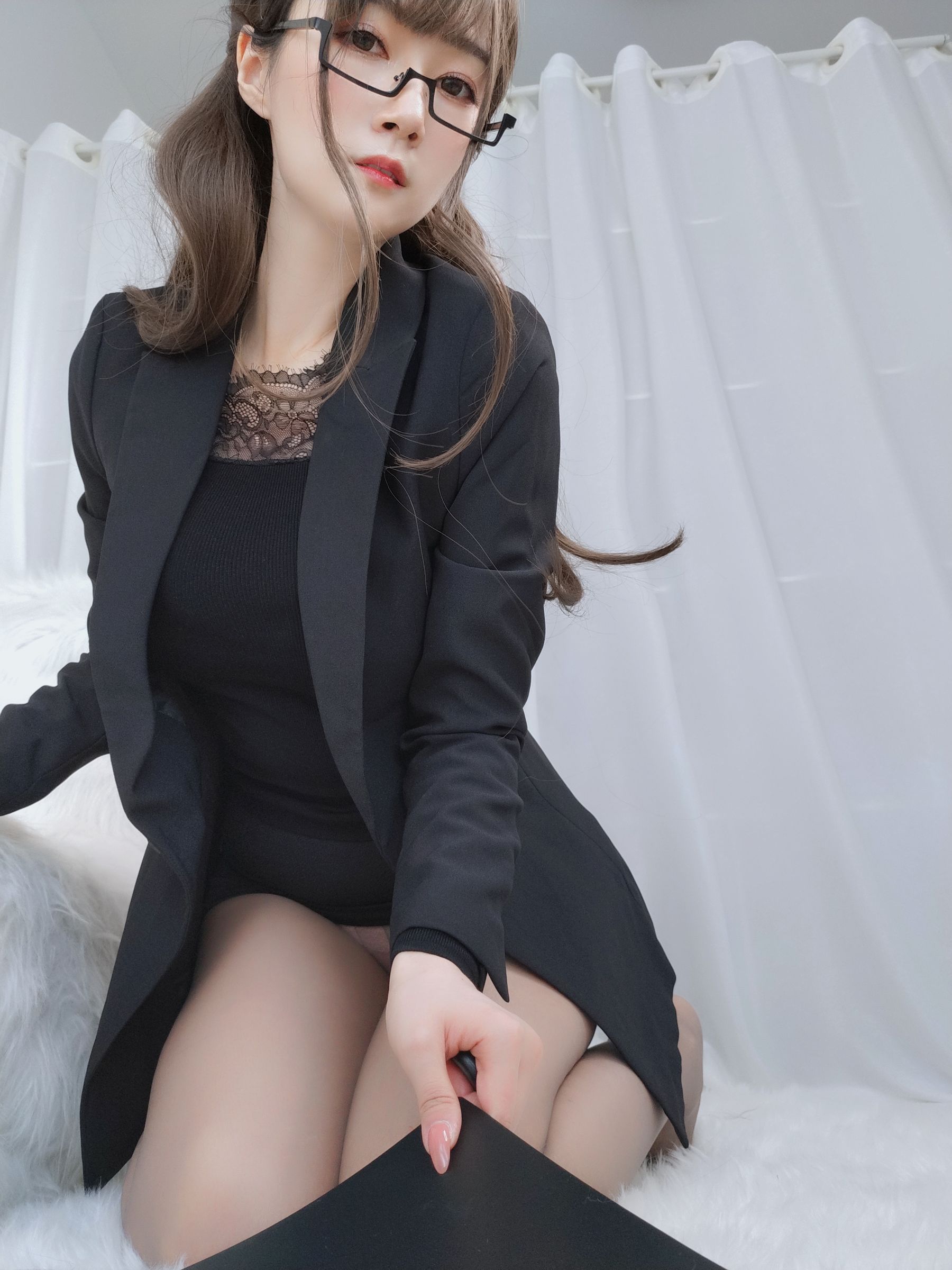 Coser小姐姐白银81–黑西服插图6