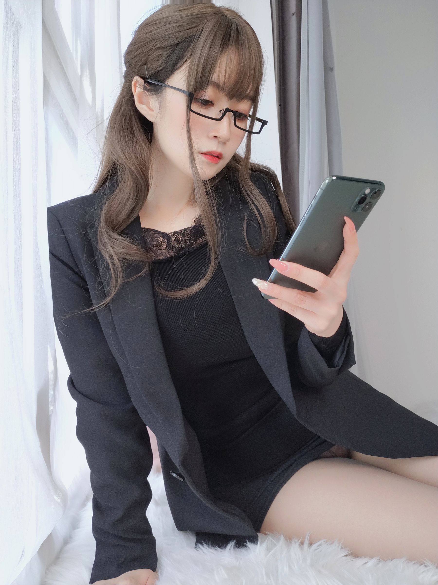 Coser小姐姐白银81–黑西服插图1