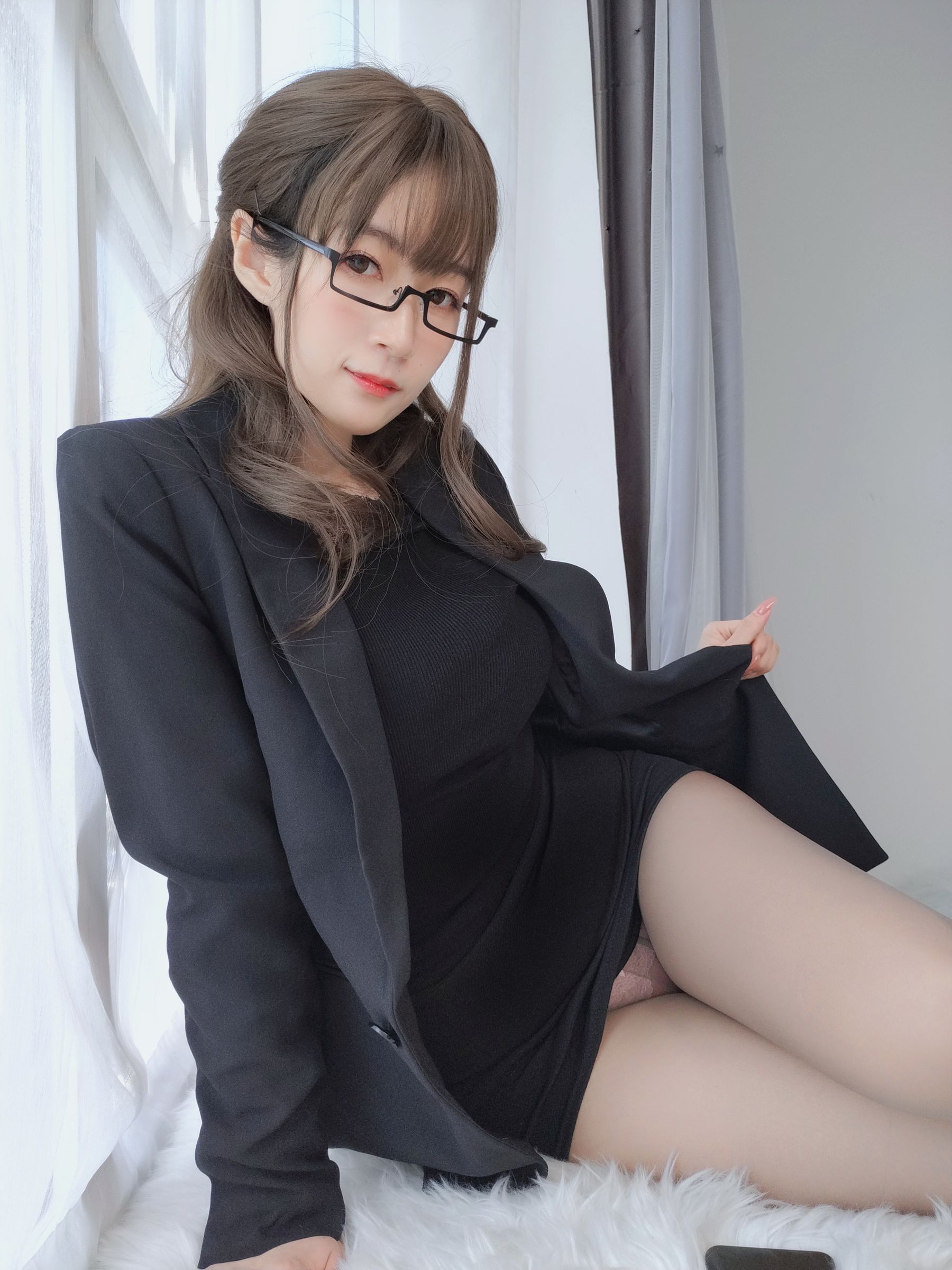 Coser小姐姐白银81–黑西服插图2