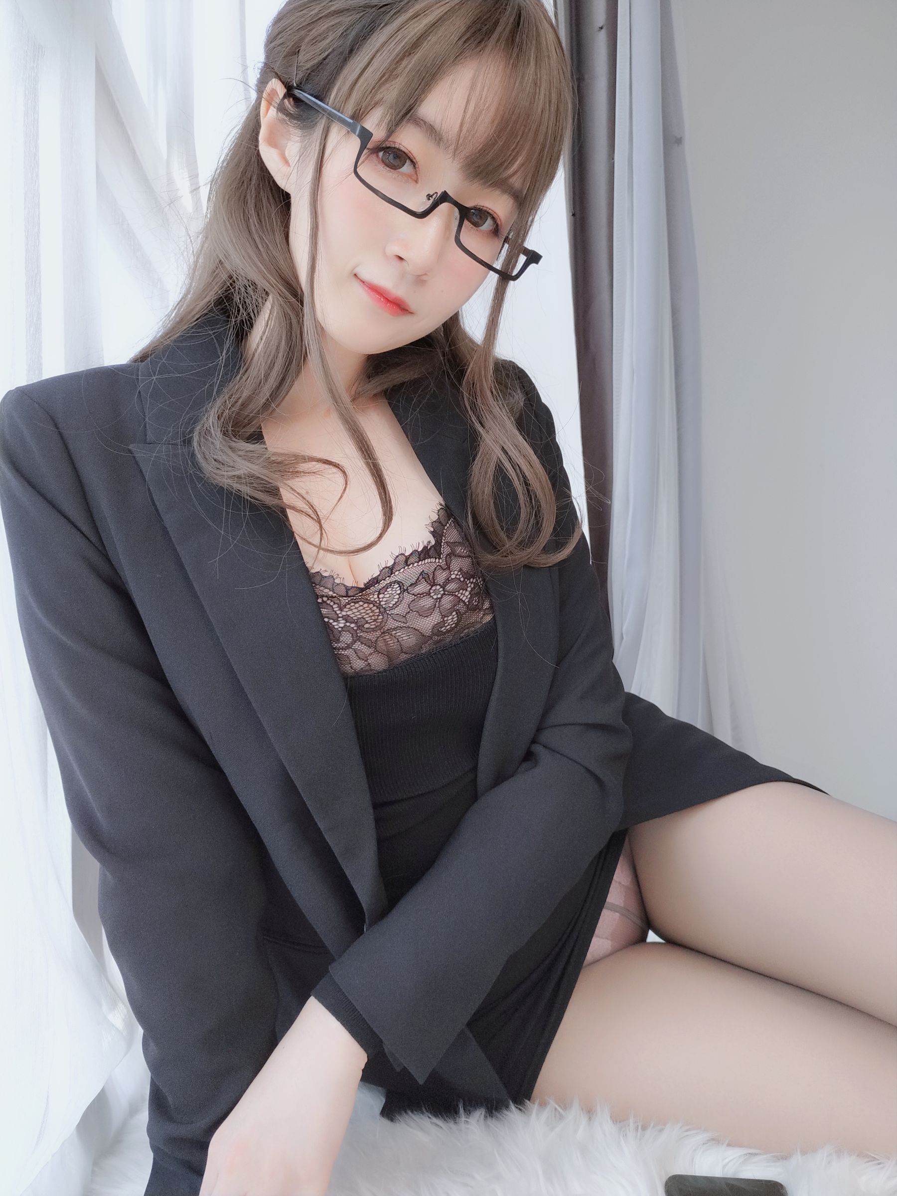 Coser小姐姐白银81–黑西服插图3