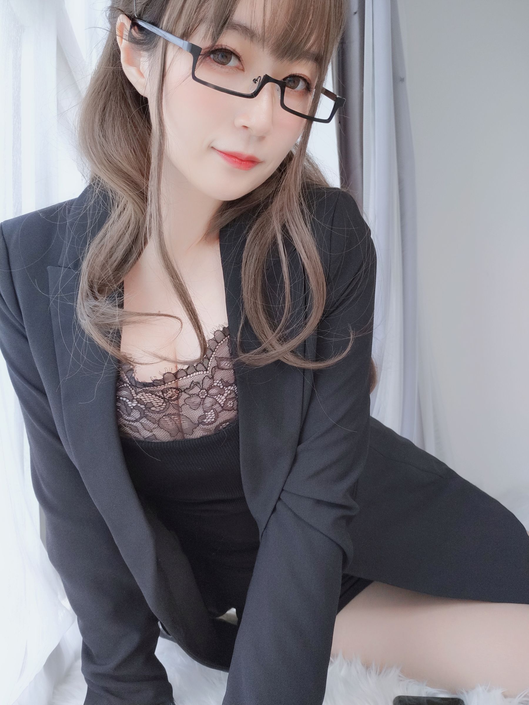 Coser小姐姐白银81–黑西服插图6