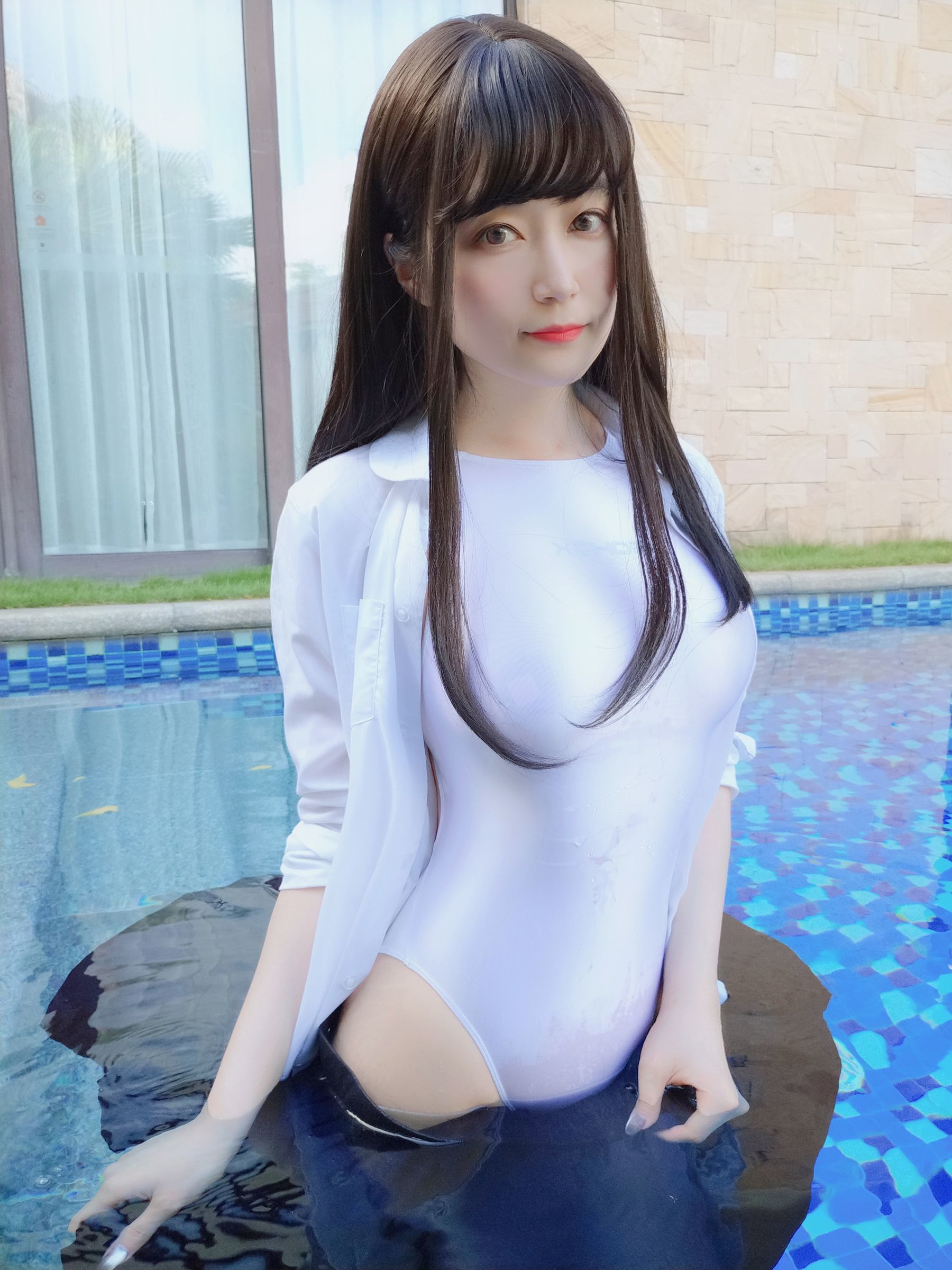 Coser小姐姐白银81《游泳课》插图1