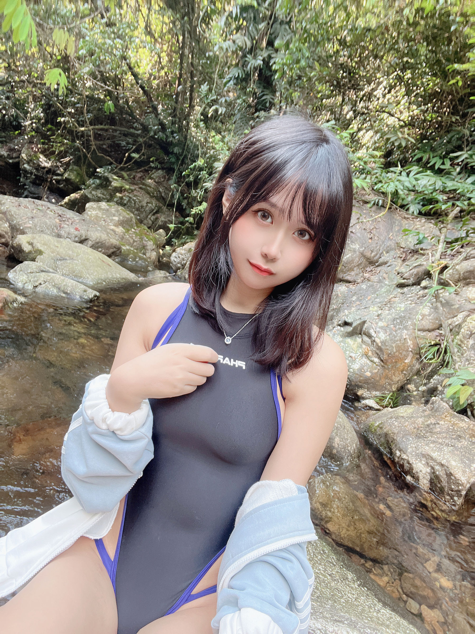 阳光美少女萌芽儿o0 × 琪鸽 – 百合竞技泳衣插图6