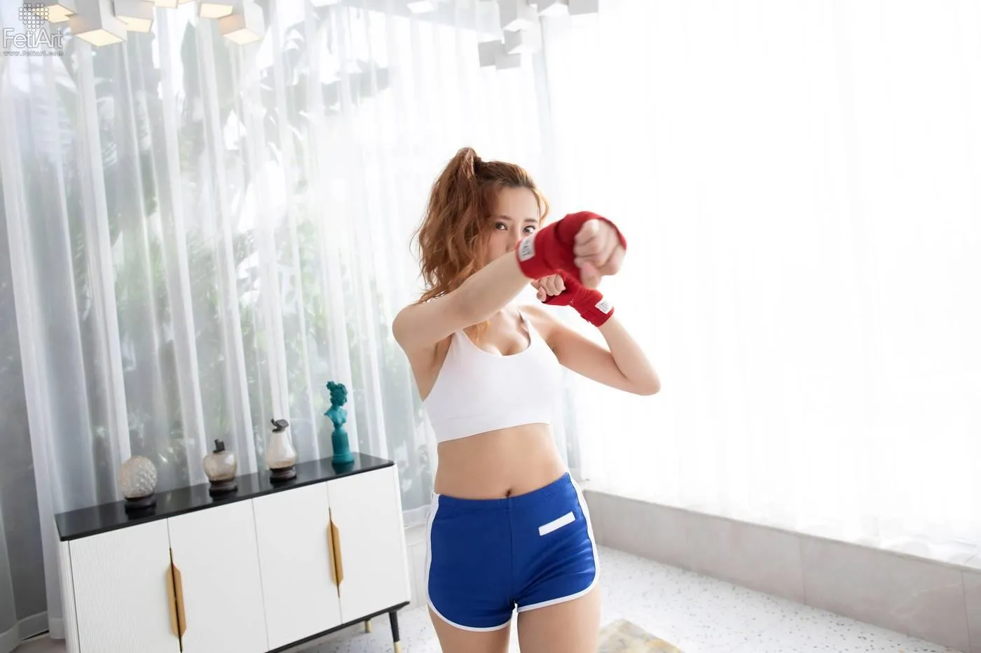 [FetiArt尚物集]NO.00053 Boxing Girl MODEL-Cherry[31P]插图5